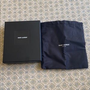 Saint Laurent Box and Dustbag